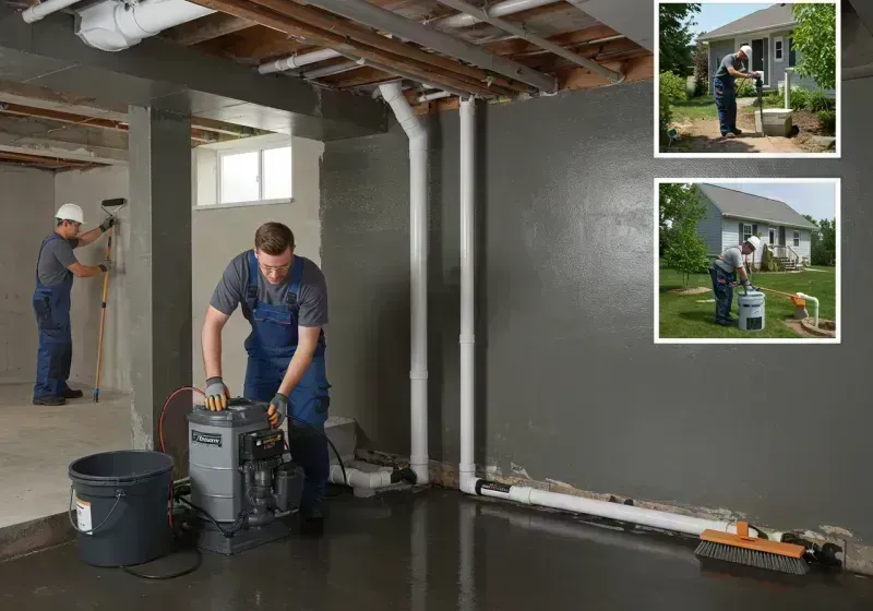 Basement Waterproofing and Flood Prevention process in Carbon County, PA